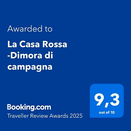 Casa de Férias La Casa Rossa -dimora Di Campagna